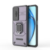 Противоударный чехол Sliding Camshield для OPPO A60 4G Global - фиолетовый