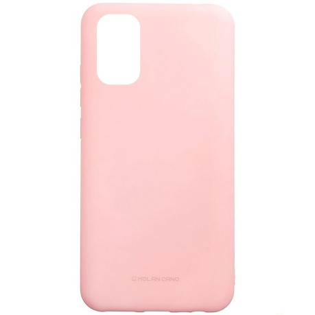 Силиконовый чехол Molan Cano Smooth для Samsung Galaxy M31s - розовый
