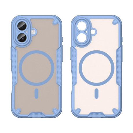 Чохол Armor Glaze з MagSafe Magnetic на iPhone 17 - синій