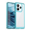 Противоударный чехол Colorful Acrylic Series для Xiaomi Redmi Note 14 5G/Poco M7 Pro 5G - синий