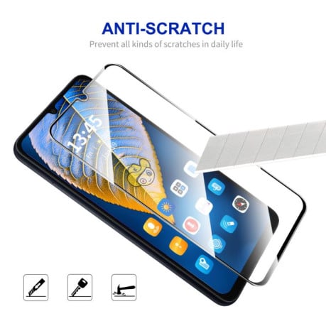 Защитное Стекло ENKAY Easy Install High Alumina Silicon для Samsung Galaxy F06 / M06 - черное