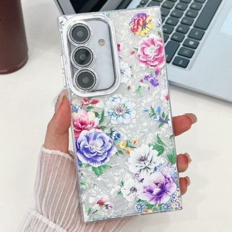 Протиударний чохол Flowers and Plants Series для Samsung Galaxy S25+ 5G - Peony
