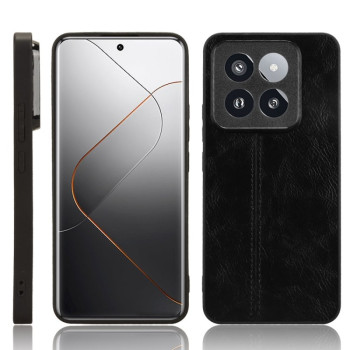 Ударозащитный чехол Sewing Cow Pattern For Xiaomi 14 Pro - черный