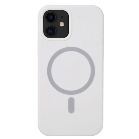 Противоударный чехол Nano Silicone (Magsafe) для iPhone 11 - белый