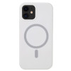 Противоударный чехол Nano Silicone (Magsafe) для iPhone 14/13 - белый