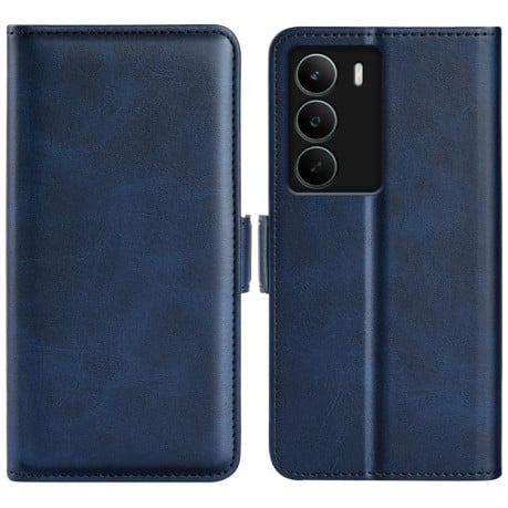 Чохол-книжка з двосторонньою магнітною застібкою на Realme C71 4G - синій