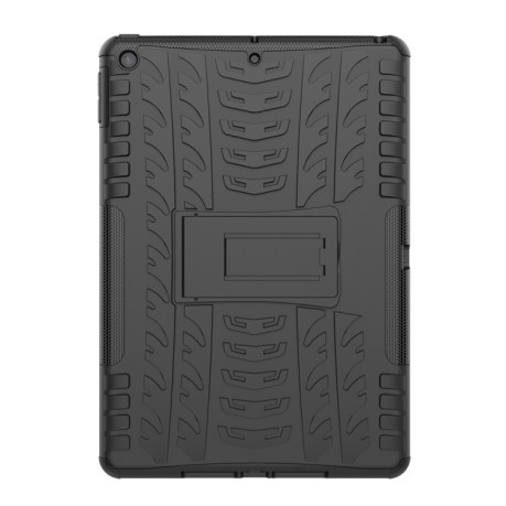 Протиударний чохол Tire Texture на iPad 9/8/7 10.2 (2019/2020/2021) - чорний