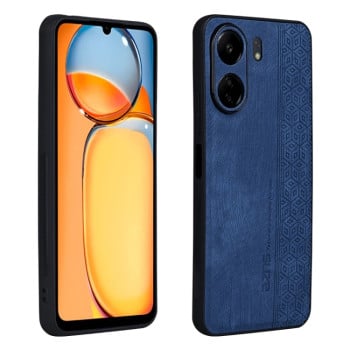 Чохол AZNS з 3D-тисненням та м'яким покриттям Skin Feel на Xiaomi Redmi 13C/Poco C65- синій