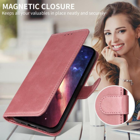 Чохол-книжка Classic Calf Texture на Motorola Edge 60 Fusion / Edge 5G 2025 - золото