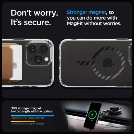 Оригинальный чехол Spigen Ultra Hybrid (Magsafe) для iPhone 15 Pro Max- Carbon Fiber