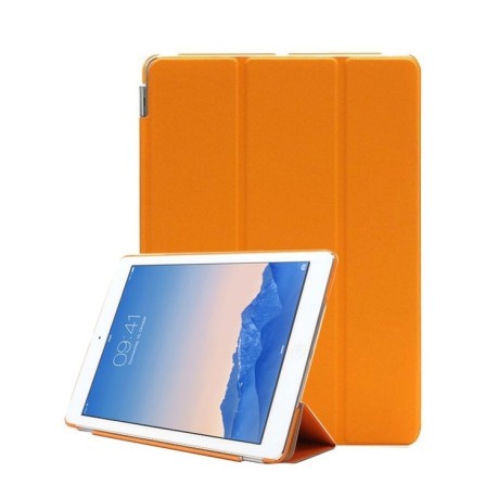 2 в 1 Чехол Smart Cover + Накладка на заднюю панель для на iPad Air -оранжевый