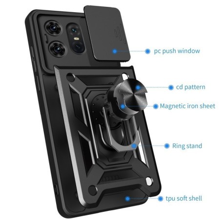 Протиударний чохол Camera Sliding Motorola Edge 50 Pro Global - золото