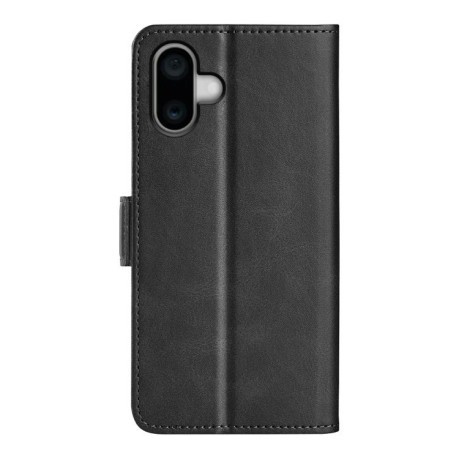 Чохол-книжка Dual-side Magnetic Buckle для iPhone 16 - чорний