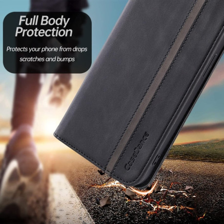 Чехол-книжка Skin Feel Splicing для Samsung Galaxy S22 5G - черный