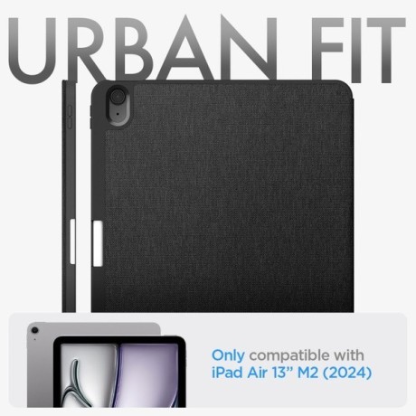 Оригінальний чохол Spigen Urban Fit для iPad Air 13 2024 - Black