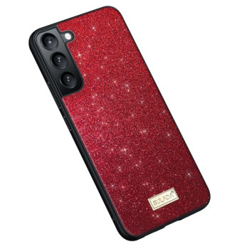 Чохол SULADA Glittery для Samsung Galaxy S25 5G - червоний