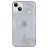 Протиударний чохол Clear Crystal Butterflies  для iPhone 15 Plus - прозорий