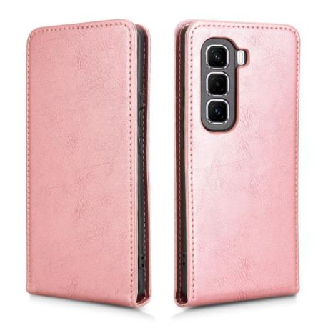 Чехол Magnetic Vertical Flip Leather для Infinix Hot 50 Pro 4G - золото