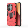 Противоударный чехол HMC 360 Degree Rotating Holder на   Xiaomi Redmi Note 14S/ 13 Pro 4G / POCO M6 Pro 4G   - красный