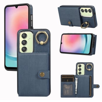 Протиударний чохол Brushed для Samsung Galaxy A24 4G/A25 5G - синій