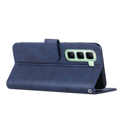 Чохол-книжка Stitching Calf Texture для Infinix Hot 50 4G - синій