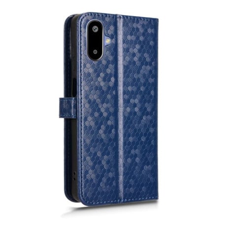 Чехол-книжка Honeycomb Dot для Samsung Galaxy M06 5G - синий