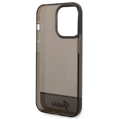 Оригінальний чохол Guess Translucent для iPhone 14 Pro Max - black