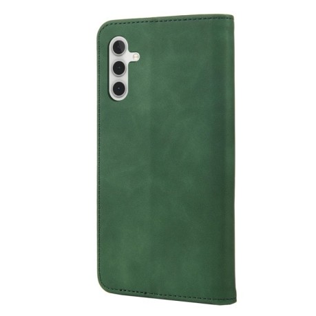 Чехол-книжка Splicing Skin Feel для Samsung Galaxy A54 5G - зеленый