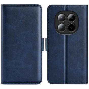 Чохол-книжка з двосторонньою магнітною застібкою для Poco 8 Pro/Redmi Note 15 Pro+ Global 163.3mm — темно-синій