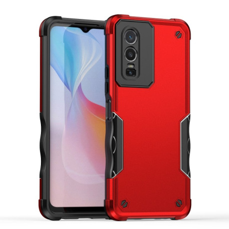 Чохол протиударний EsCase durable для Vivo Y76 5G - червоний