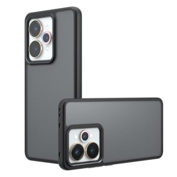 Противоударный чехол Escase Armor на Realme 15/15 Pro 5G — матовый черный