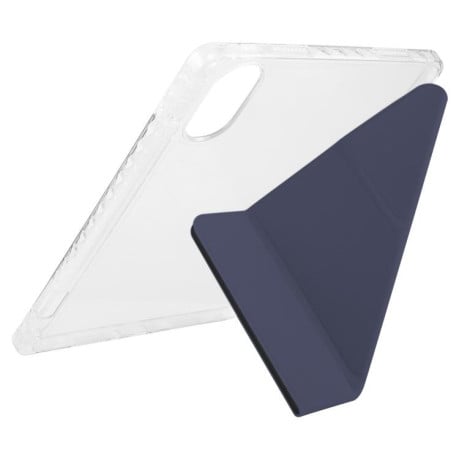 Чехол-книжка Clear Acrylic Demation Leather для Xiaomi Redmi Pad SE 11 2025 / Pad 2 - синій