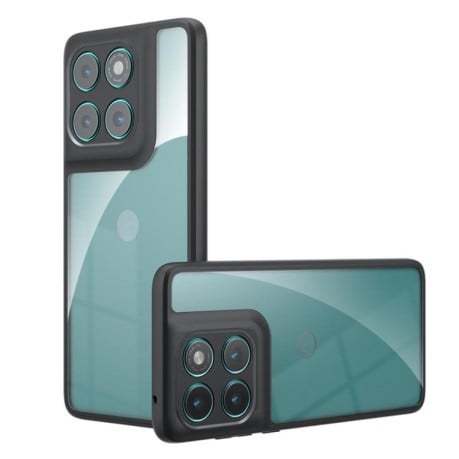 Противоударный чехол Armor Precise Hole PC Hybrid TPU для Motorola Edge 60 Pro - прозрачный