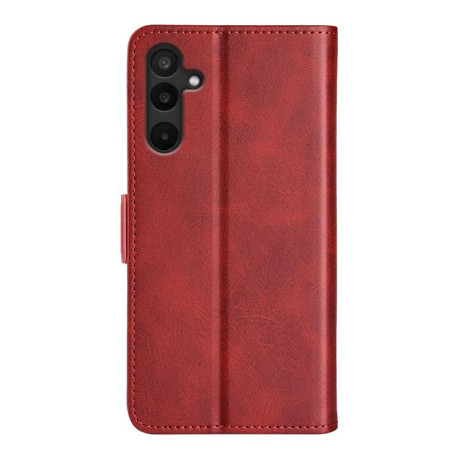 Чехол-книжка Dual-side Magnetic Buckle для на Samsung Galaxy M16 / F16 - красный
