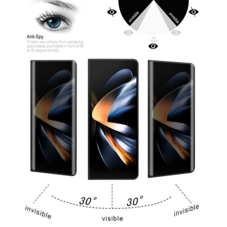 Защитное стекло Inner Screen Privacy Full Cover для Samsung Galaxy Fold 5 - прозрачное
