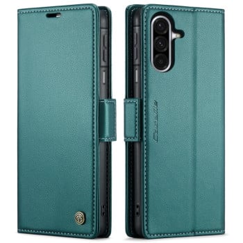Чохол-книжка CaseMe 023 Butterfly Buckle Litchi Texture RFID Anti-theft Leather  для Samsung Galaxy A26 5G - зелений