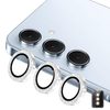 Защитное стекло на камеру ENKAY Aluminium на Samsung Galaxy A37 / A57 — серебристое