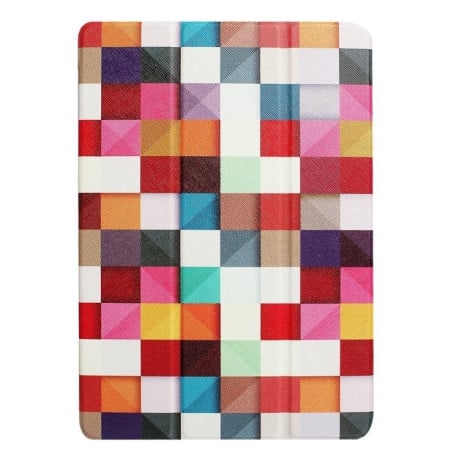 Чехол Cross Texture Painting Colorful Box Three-folding для iPad 9.7 2017/2018