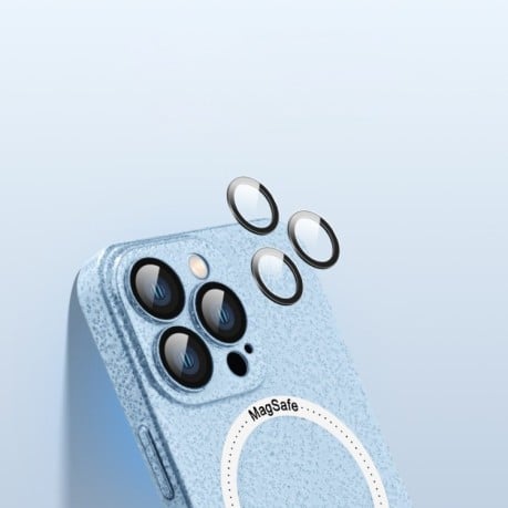Протиударний чохол Ice Texture MagSafe для iPhone 14 Plus - чорний