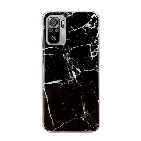 Чехол Marble Pattern Soft на Xiaomi Redmi Note 10/10s/Poco M5s - Black