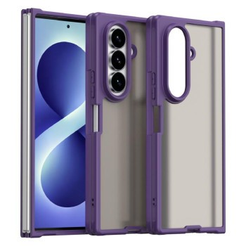 Чехол Fan Dun Series гибрид на Samsung Galaxy Fold8 Ultra 5G — фиолетовый