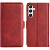 Чехол-книжка Dual-side Magnetic Buckle для Samsung Galaxy A35 - красный