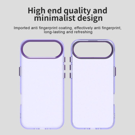 Противоударный чехол Candy Series для iPhone Air - фиолетовый