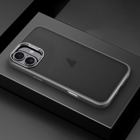 Протиударний чохол SULADA Skin Feel Matte для iPhone 16 - сірий