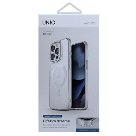 Оригінальний чохол UNIQ etui LifePro Xtreme (magsafe) для iPhone 13 Pro - crystal clear