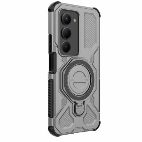 Противоударный чехол J-20 Solid Color MagSafe Magnetic на Xiaomi Redmi 15 5G Global / 15 4G SEA - серый