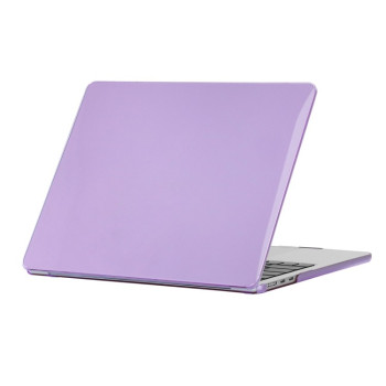 Чехол Enkay Hat-Prince Crystal на MacBook Air 15.3 inch A2941 (2023) — светло-фиолетовый