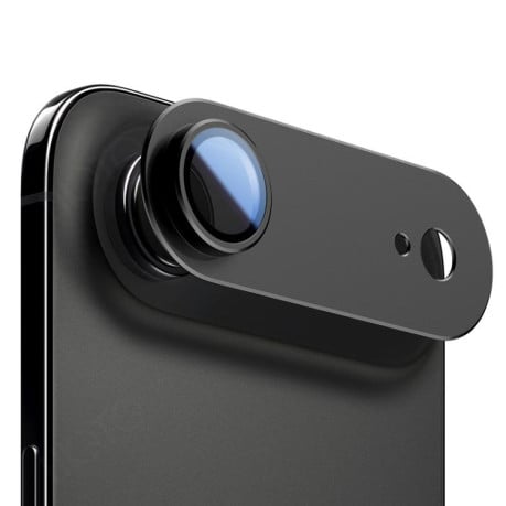 Защита камеры XDCASE Titanium Alloy Hollow Camera Lens на iPhone Air - черная