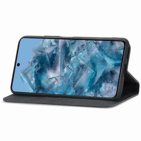 Чохол-книжка Retro Skin Feel Business Magnetic для Google Pixel 8a - чорний