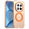 Протиударний чохол MagSafe Holder PC Hybrid на Xiaomi Poco M8 Pro/Redmi Note 15 Pro+ 5G Global  — помаранчевий